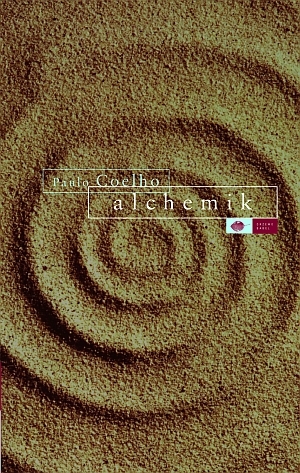 "Alchemik" - powiększona okładka ksiazki