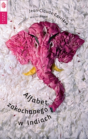 "Alfabet zakochanego w Indiach" - powiększona okładka ksiazki
