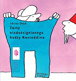"Żarty niedoścignionego hodży Nasreddina" - powiększona okładka ksiazki